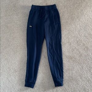 Under Armour Men’s Small Sweatpants / Joggers Navy Blue